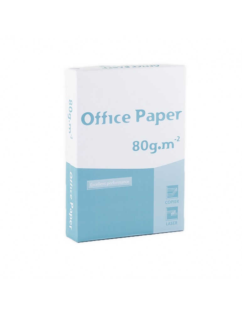 HP Office - Caja con 5 paquetes de 500 folios (2500 folios, A4, 80 g/m²),  color blanco : : Oficina y papelería