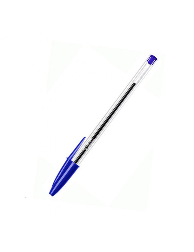 Bolígrafos Bic Cristal azules pack 5 unidades