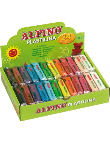 Alpino - Plastilina caja 24...