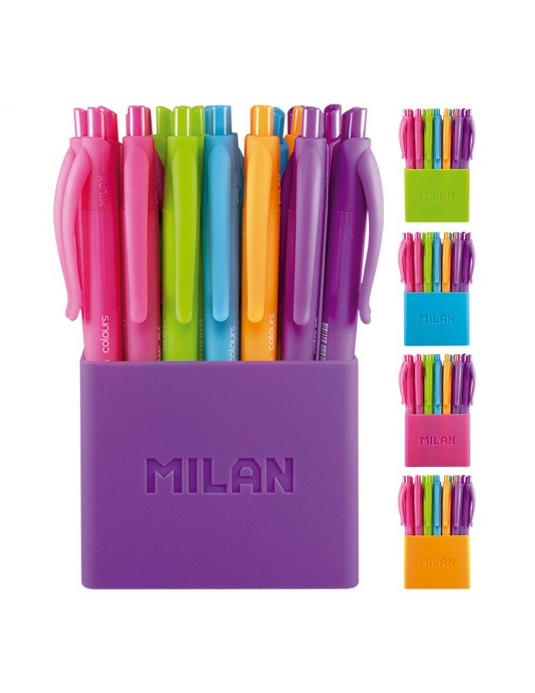 MILAN 24 Farbstifte P1 Touch Colours - Buntstifte In Surtidos Farben Für Kreatives Zeichnen